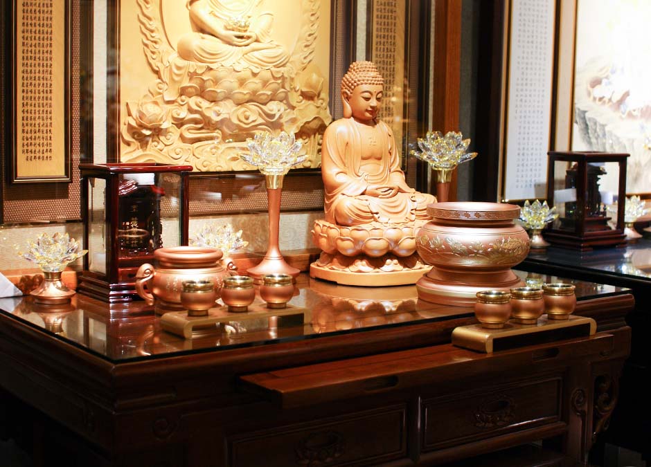 供佛基本擺設展示